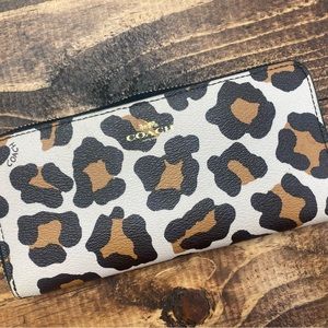 Coach Leopard Wallet